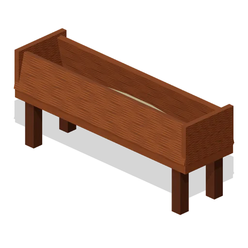 Feed Trough (Farm and Working Animals HD)