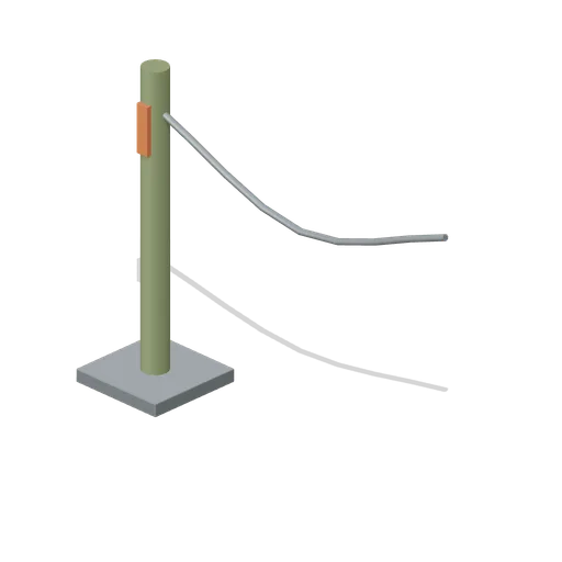 Chain Barrier Post (Extraction Routes and Objectives)