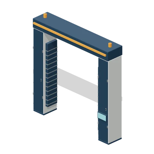 Drive Through Scanning Gantry (Container Inspection and Customs Yard)