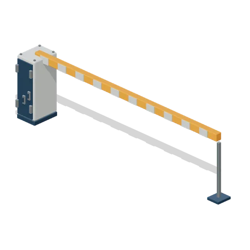 Road Lane Barrier (Container Inspection and Customs Yard)