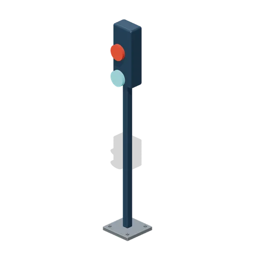 Truck Stop Signal (Container Inspection and Customs Yard)