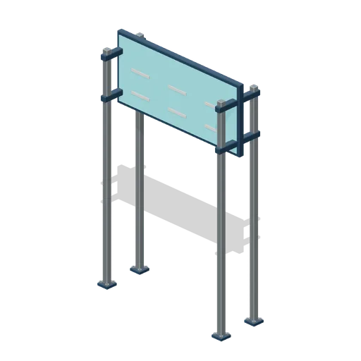 Queue Display (Container Inspection and Customs Yard)