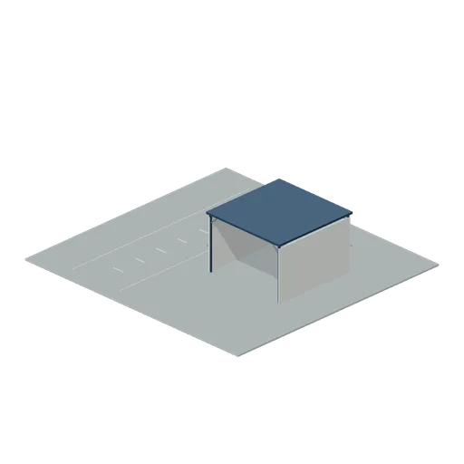 Covered Inspection Shed (Container Inspection and Customs Yard)