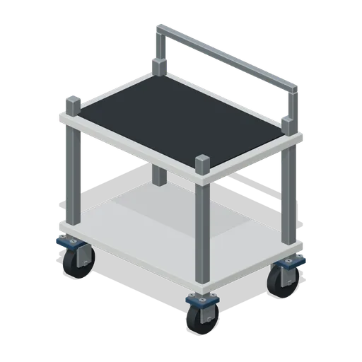 Goods Trolley (Container Inspection and Customs Yard)
