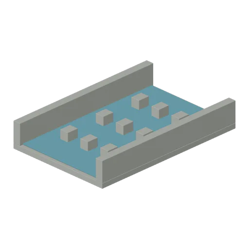 Stilling Basin (Hydroelectric Dam Infiltration)