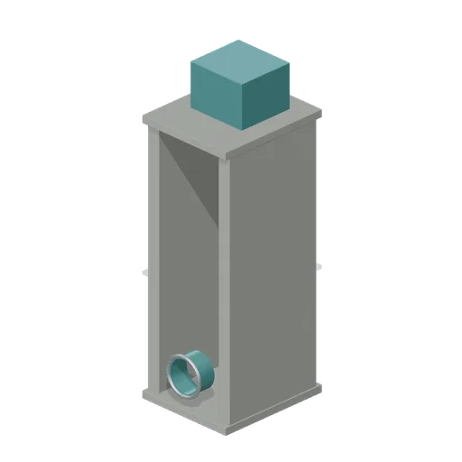 Intake Tower (Hydroelectric Dam Infiltration)