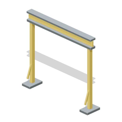 Maintenance Gantry (Hydroelectric Dam Infiltration)