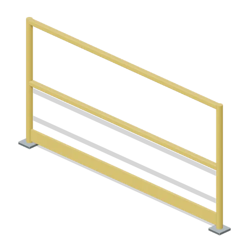 Safety Rail Straight (Hydroelectric Dam Infiltration)