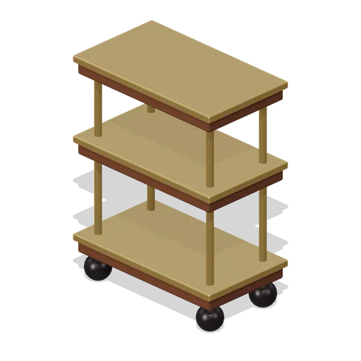 Tiered Serving Trolley (Royal Court and Throne Palace)