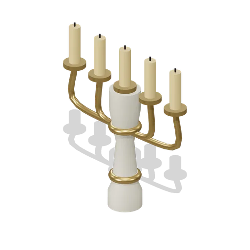 Five Light Candelabrum (Royal Court and Throne Palace)