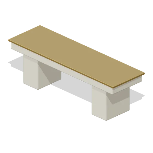 Stone Garden Bench (Royal Court and Throne Palace)