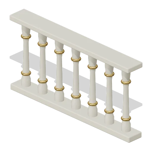 Balustrade Section (Royal Court and Throne Palace)