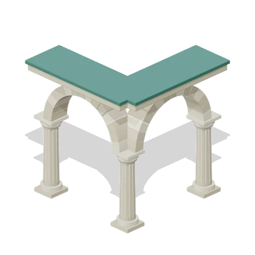 Columned Corner Bay (Fantasy Bathhouse and Thermal Sanctuary)