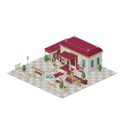 Royal Courtyard Audience (Royal Court and Throne Palace)