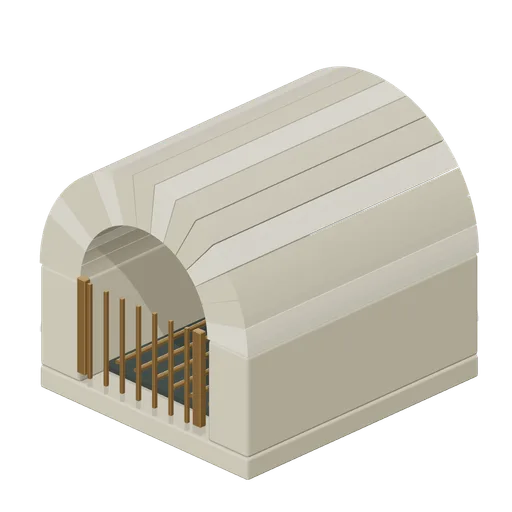 Covered Furnace (Fantasy Bathhouse and Thermal Sanctuary)