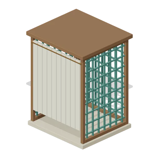 Changing Cubicle (Fantasy Bathhouse and Thermal Sanctuary)