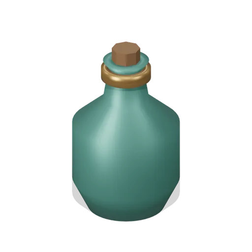 Oil Flask (Fantasy Bathhouse and Thermal Sanctuary)