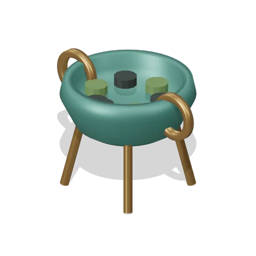 Herbal Steam Brazier (Fantasy Bathhouse and Thermal Sanctuary)
