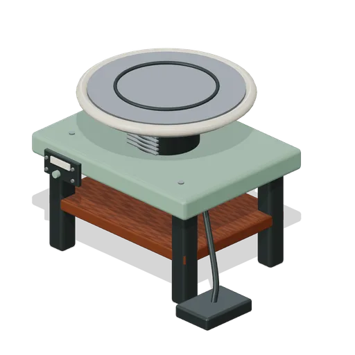 Electric Pottery Wheel (Ceramics Pottery Studio)