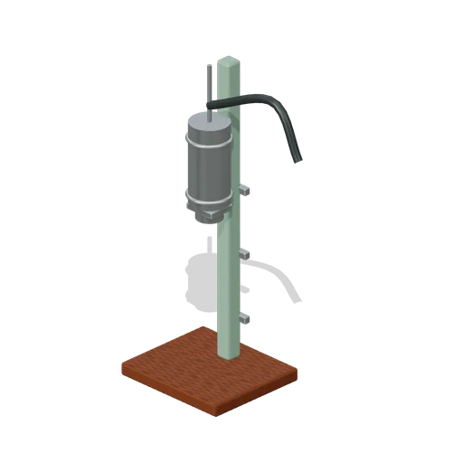 Wall Extruder Stand (Ceramics Pottery Studio)