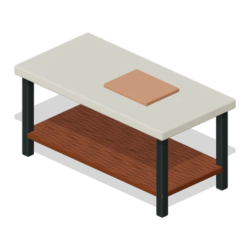 Wedging Table (Ceramics Pottery Studio)