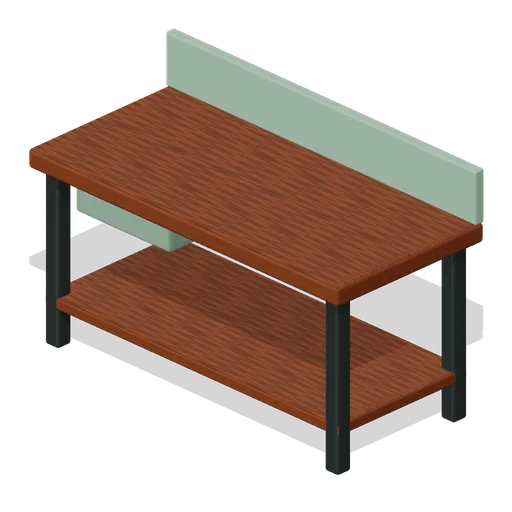 Glazing Workbench (Ceramics Pottery Studio)