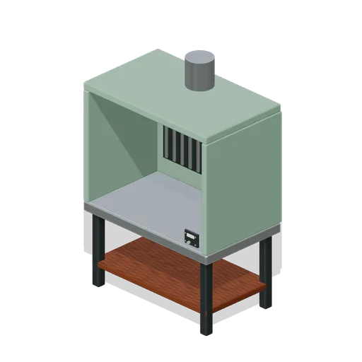 Spray Booth (Ceramics Pottery Studio)