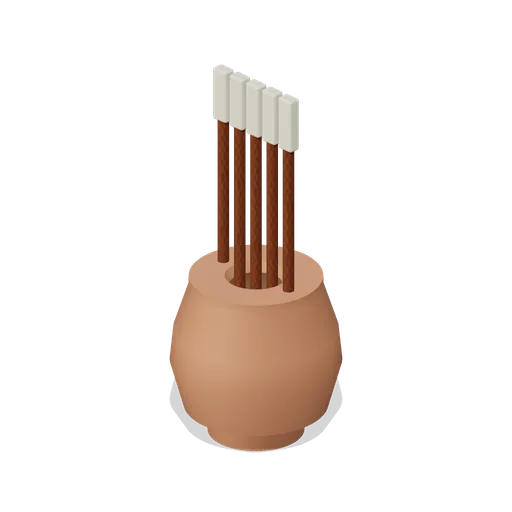 Glaze Brush Cup (Ceramics Pottery Studio)