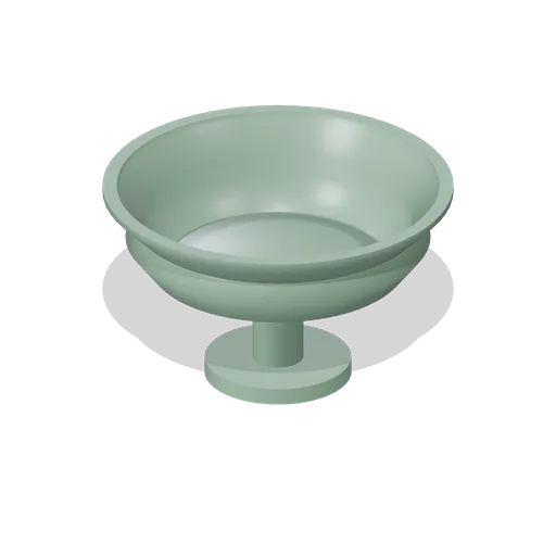 Footed Fruit Bowl (Ceramics Pottery Studio)