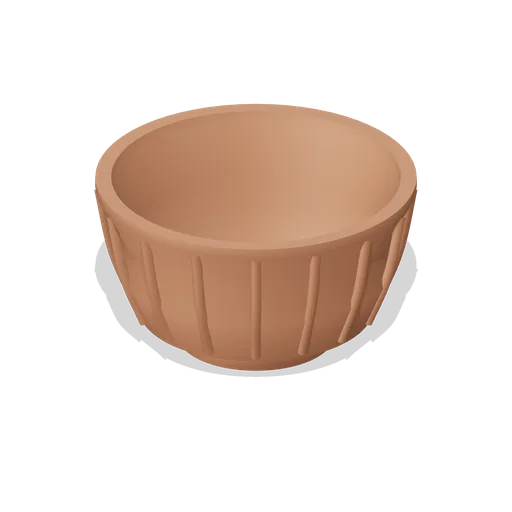 Fluted Planter (Ceramics Pottery Studio)