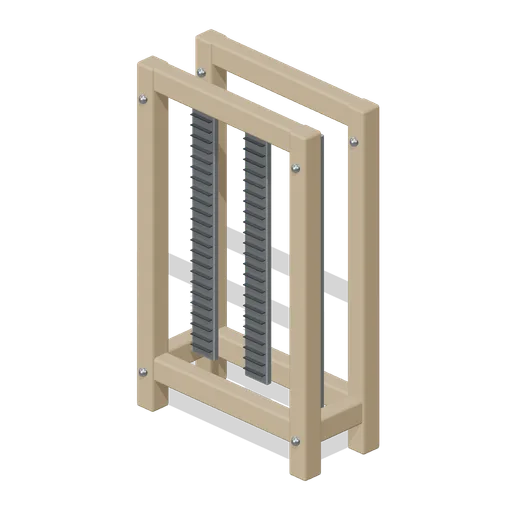Reed Rack (Textile Weaving and Dye Workshop)