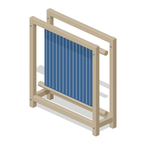 Cloth Inspection Frame (Textile Weaving and Dye Workshop)