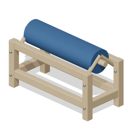 Fabric Bolt Cradle (Textile Weaving and Dye Workshop)