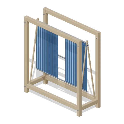 Drying Frame (Textile Weaving and Dye Workshop)
