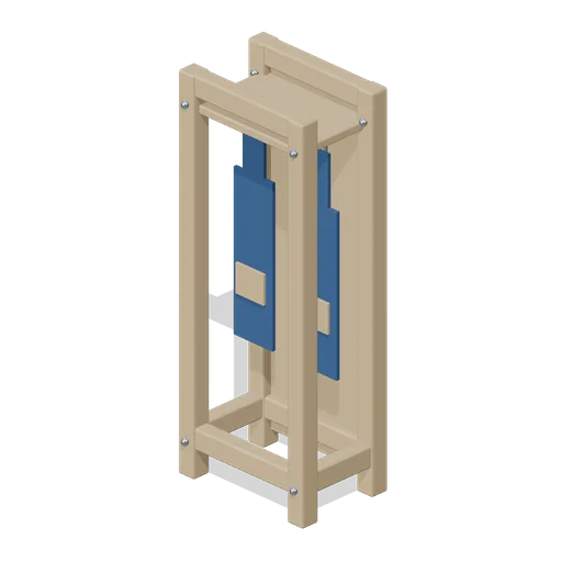 Apron Locker (Textile Weaving and Dye Workshop)