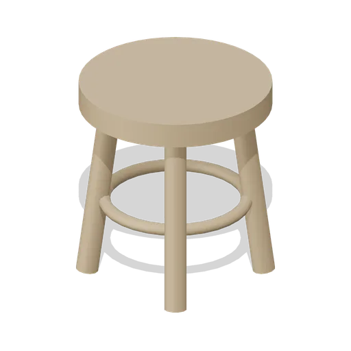 Work Stool (Textile Weaving and Dye Workshop)