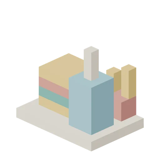 Pocket Borough sandwich tray