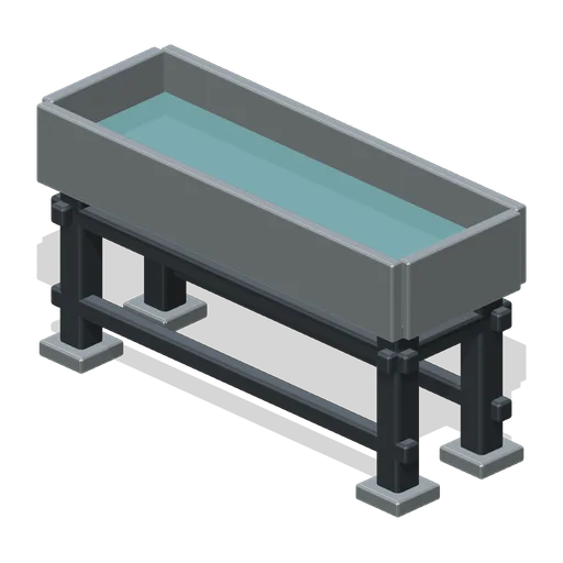 Tool Cooling Trough (Glassblowing Studio and Gallery)