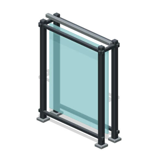 Safety Screen (Glassblowing Studio and Gallery)