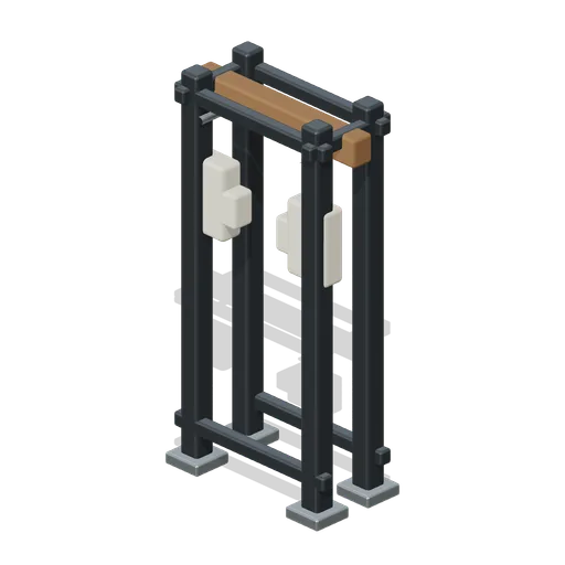 Heatproof Glove Rack (Glassblowing Studio and Gallery)