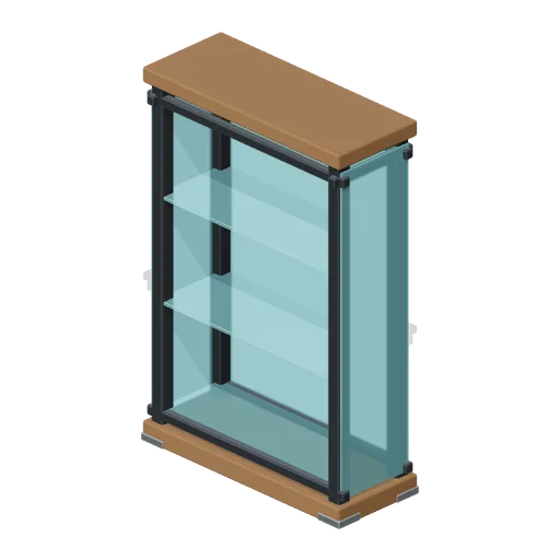 Display Cabinet (Glassblowing Studio and Gallery)
