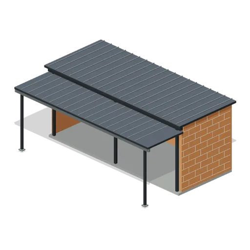 Roofed Hot Shop Building (Glassblowing Studio and Gallery)