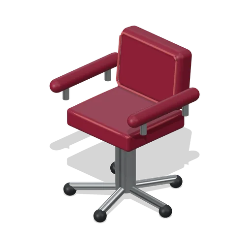 Styling Chair (Barbershop and Hair Salon)
