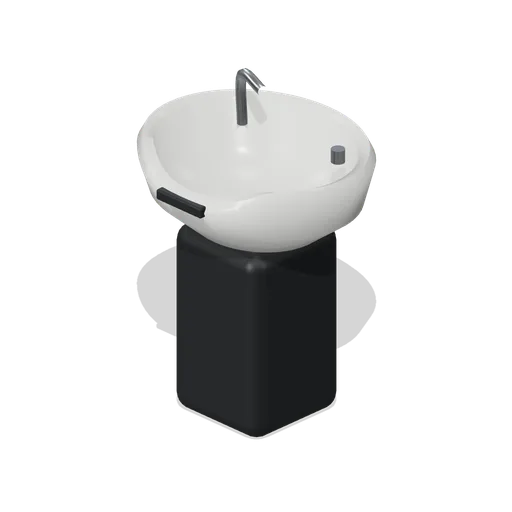 Shampoo Basin (Barbershop and Hair Salon)