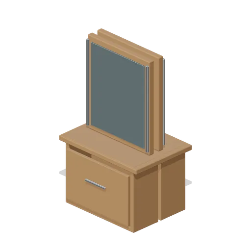 Double Sided Styling Island (Barbershop and Hair Salon)