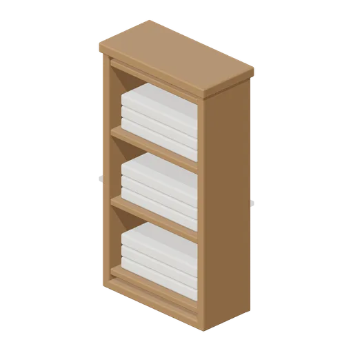 Towel Cabinet (Barbershop and Hair Salon)