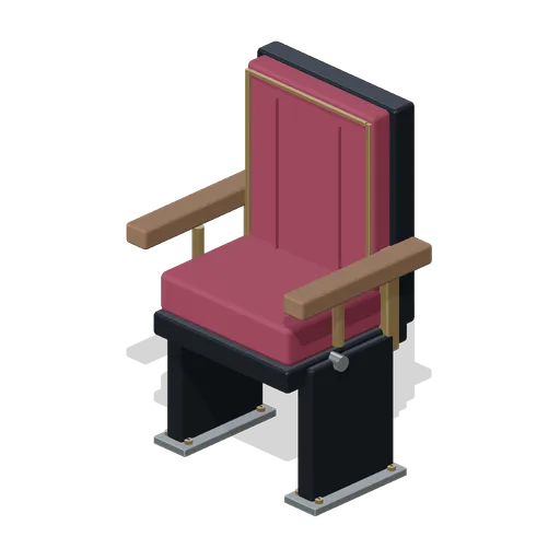 Auditorium Seat (Abandoned Cinema and Projection Booth)