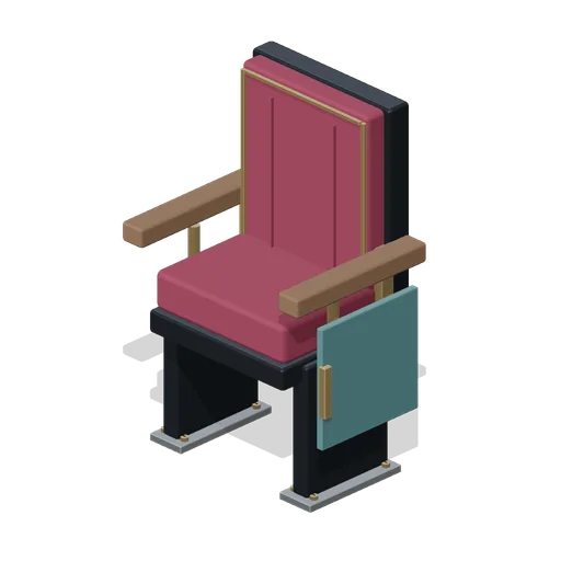 Aisle End Seat (Abandoned Cinema and Projection Booth)