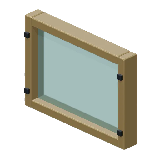Projection Window Frame (Abandoned Cinema and Projection Booth)