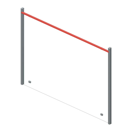 Court Back Glass Wall (Squash Club and Racket Workshop)